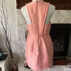 DO+BE women party short cocktail dress coral size L NWT